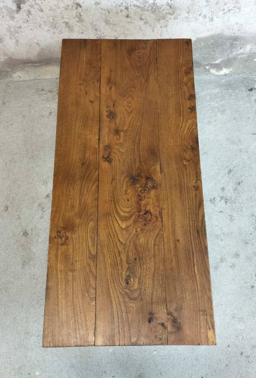 Solid wood coffee table