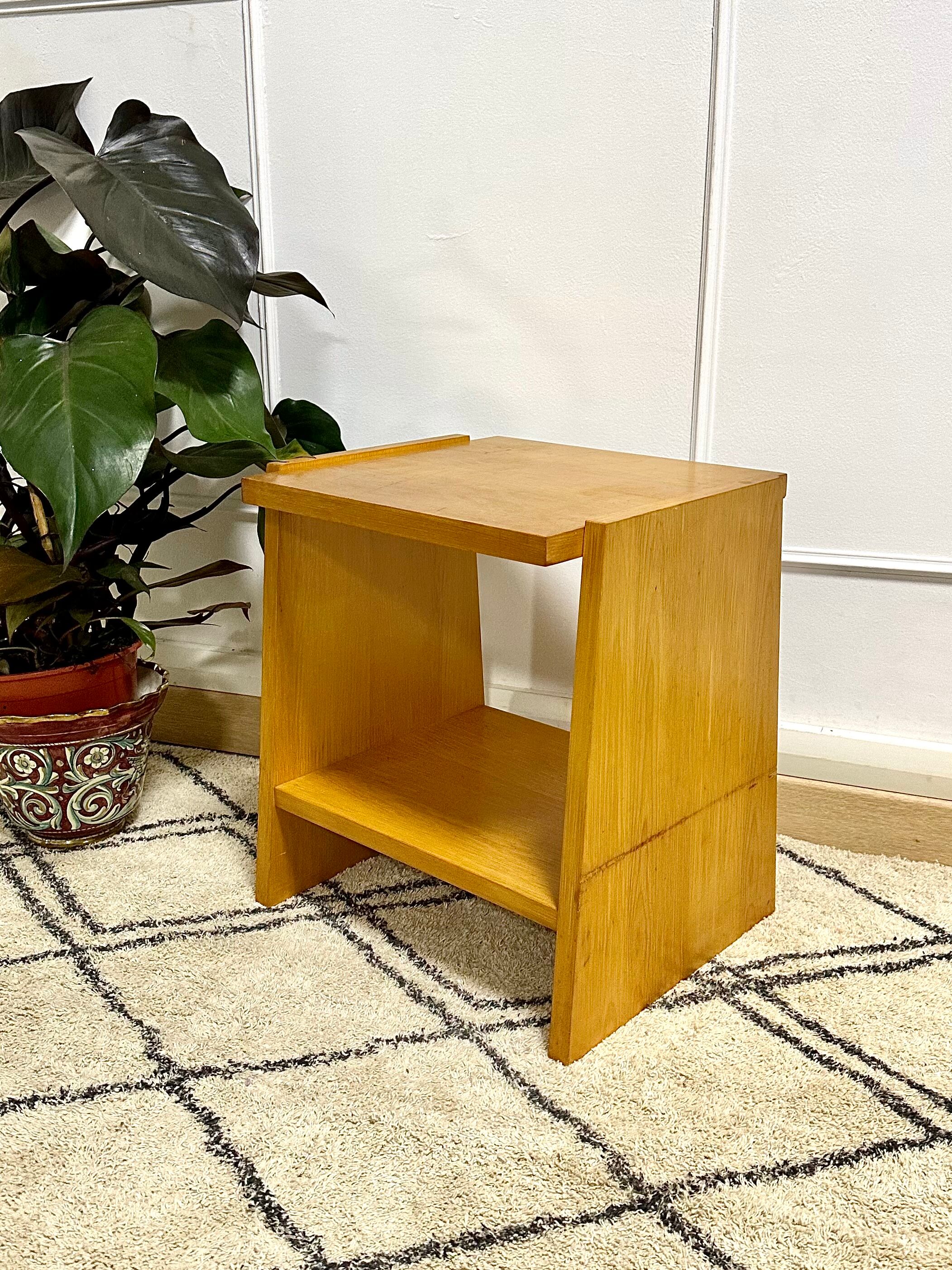 End of sofa or bedside table from the 50s