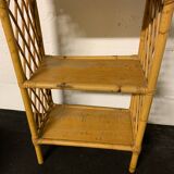 Rattan bookcase shelf