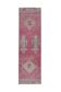 Vintage Turkish rug from Oushak, hand-woven 96x318 cm