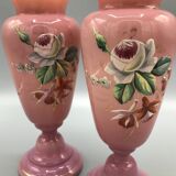 Pair of opaline vases