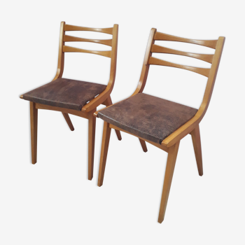 Pair of vintage chairs year 1960