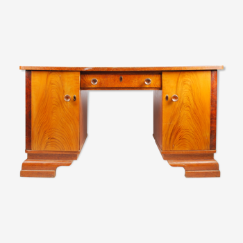 Bureau art deco Halabala Tchécoslovaquie