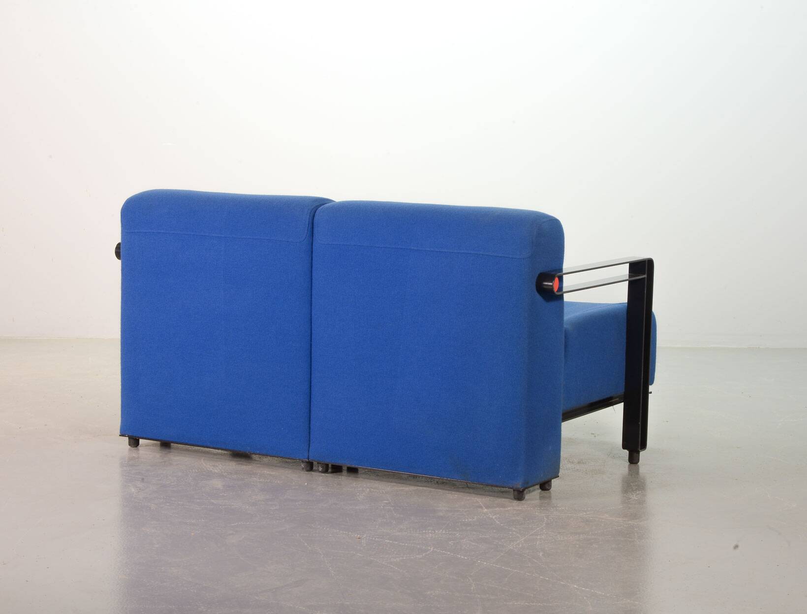 Dutch Design Artifort Sky Blue ‘Transformation’ Two-Seat Sofa Model 952 by