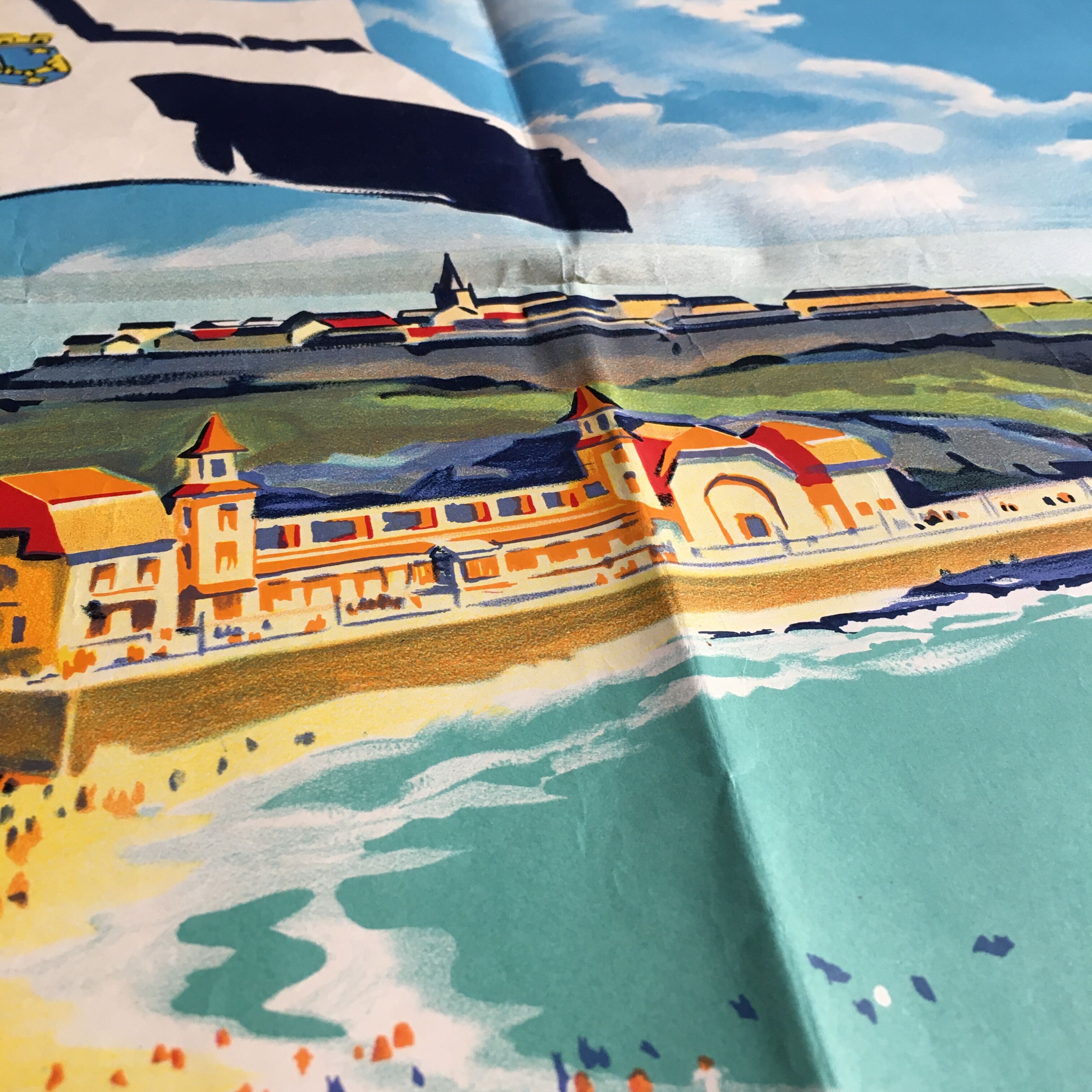 Affiche Granville Les îles Chausey Normandie