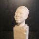 Statue bust face woman Africa Guinea XXth Konakry art
