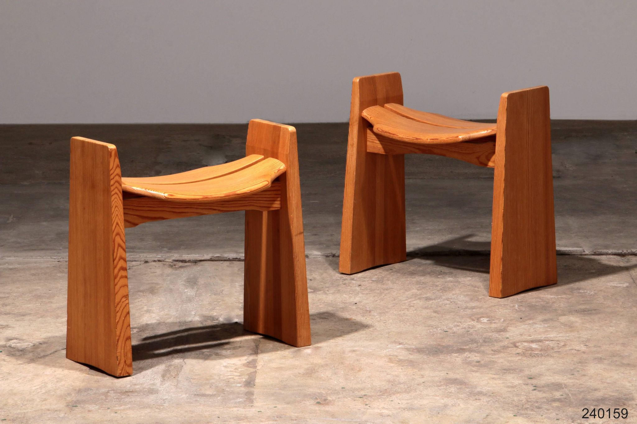 Gilbert Marklund Wooden Stools Jonte - Scandinavian Design