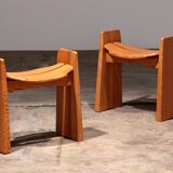 Gilbert Marklund Wooden Stools Jonte - Scandinavian Design