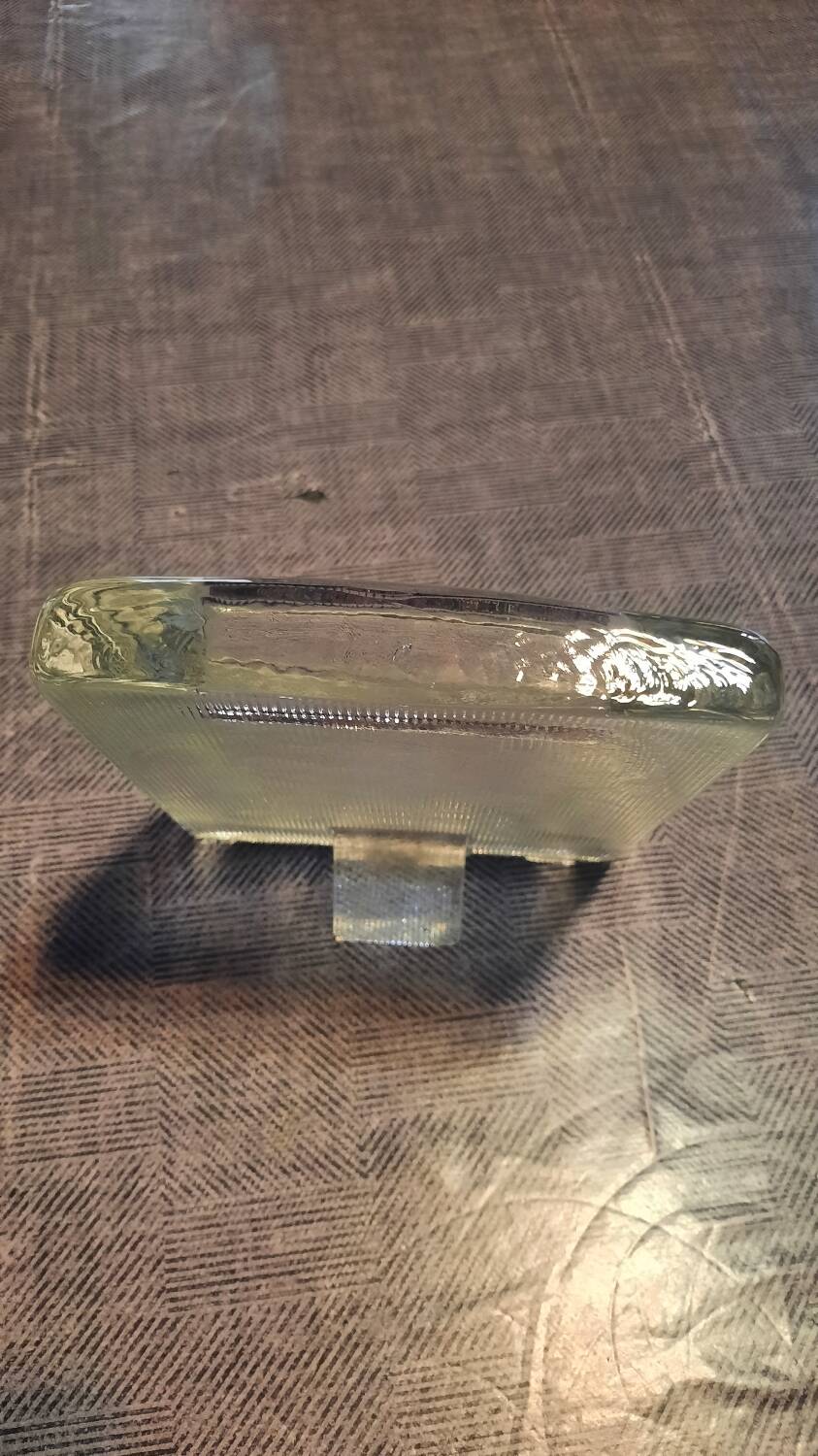 60s glass photo frame