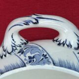 Antique Lunéville earthenware tureen, 28 x 22 x 16 cm