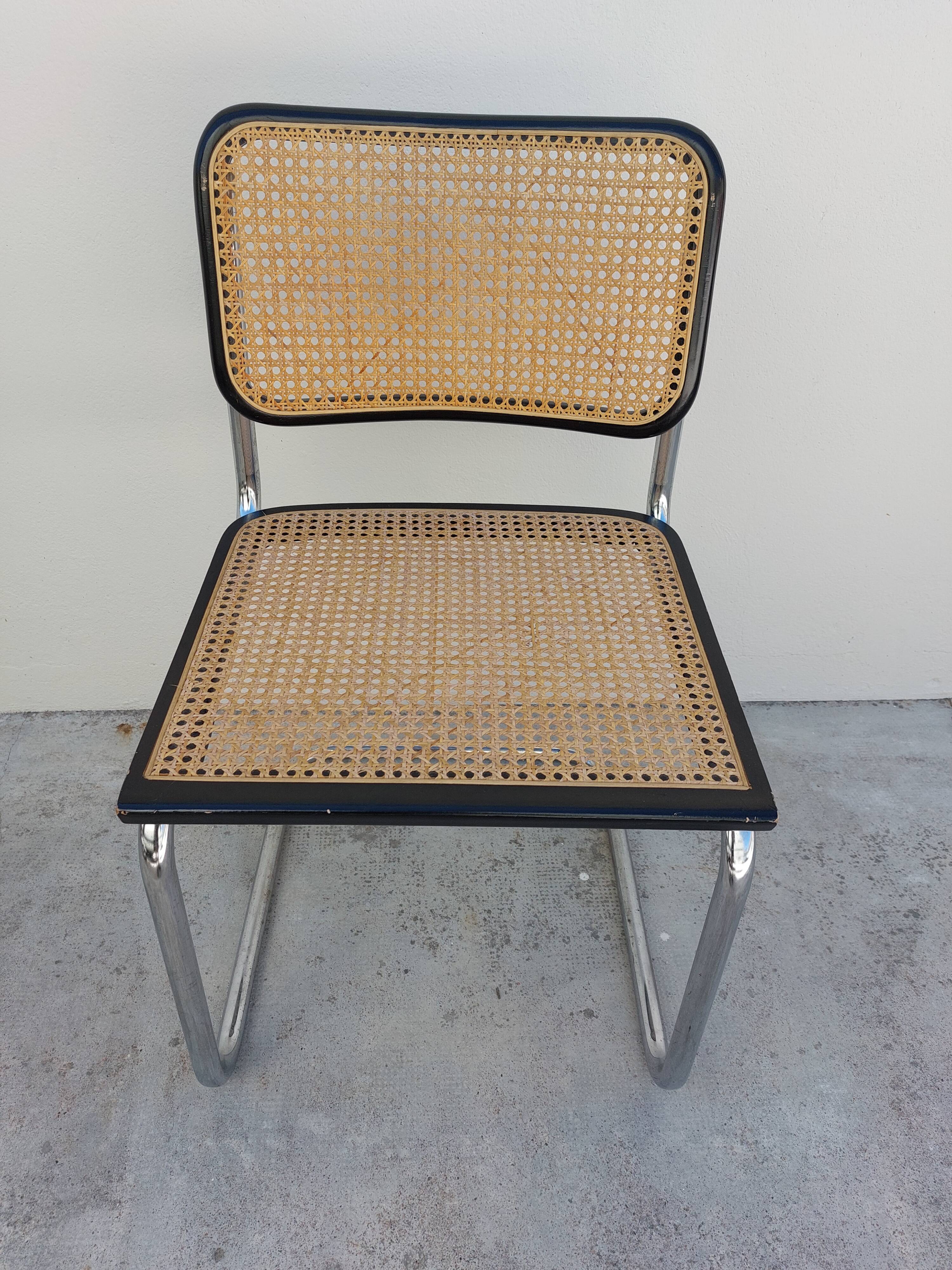 Chair Marcel Breuer B32 signed Italy cesca