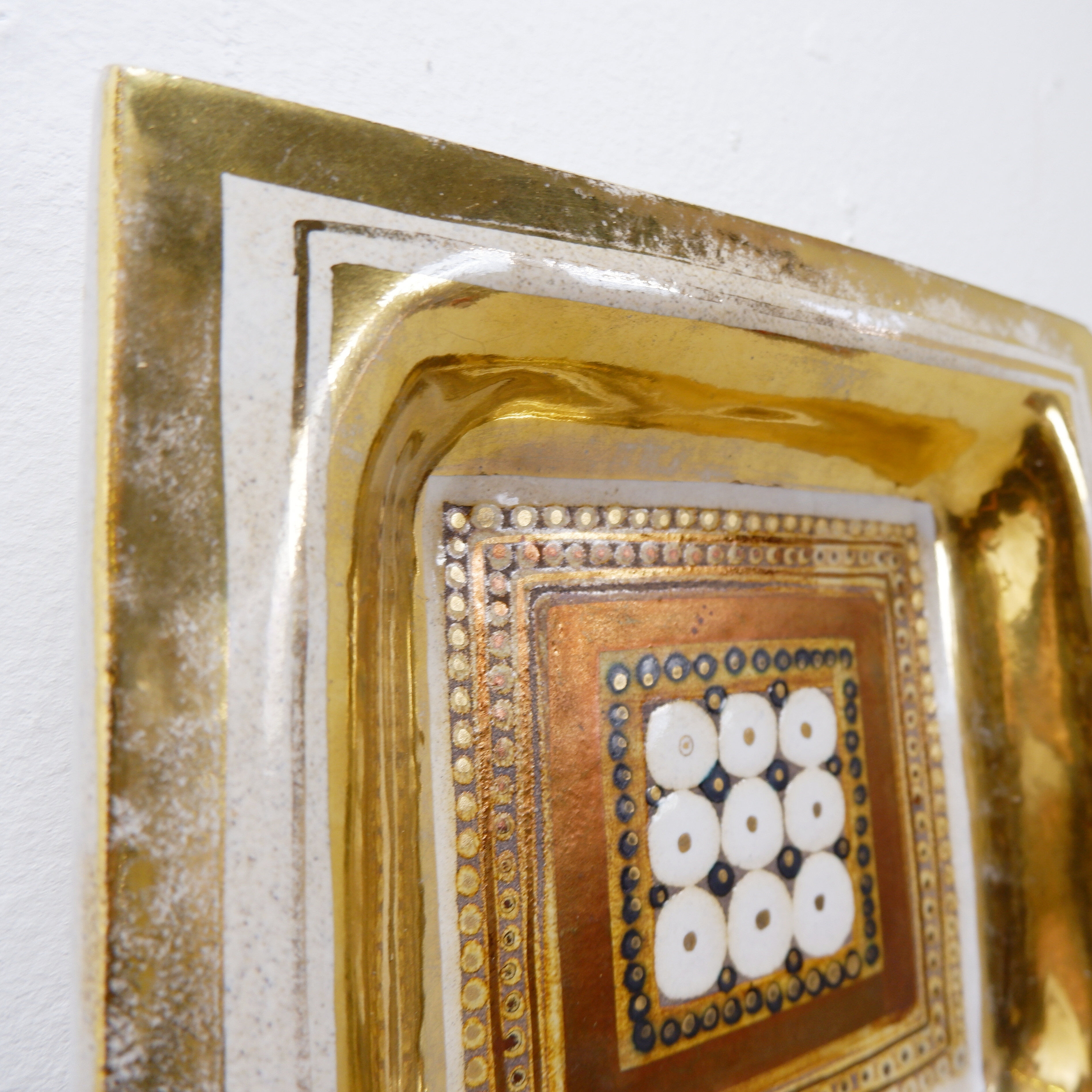 Vintage ceramic wall plate or trinket tray by Georges Pelletier - 1970