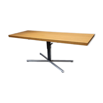 Scandinavian vintage adjustable coffee table