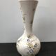 Ancient vase Moustiers ceramics white decor painted vintage