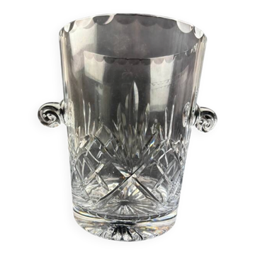 Seau à champagne en cristal taillé