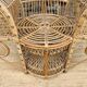 Fauteuil Emmanuel en rotin et osier naturel
