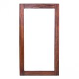 Miroir en palissandre avec commode, années 1960