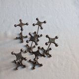 Set of 6 knife holders