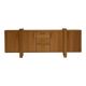 Large brustalist oak sideboard, Belgium.