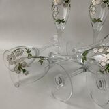 Champagne flutes Perrier Jouët