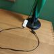 Pied de lampe africaine vintage 50's
