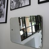 Vintage beveled glass mirror