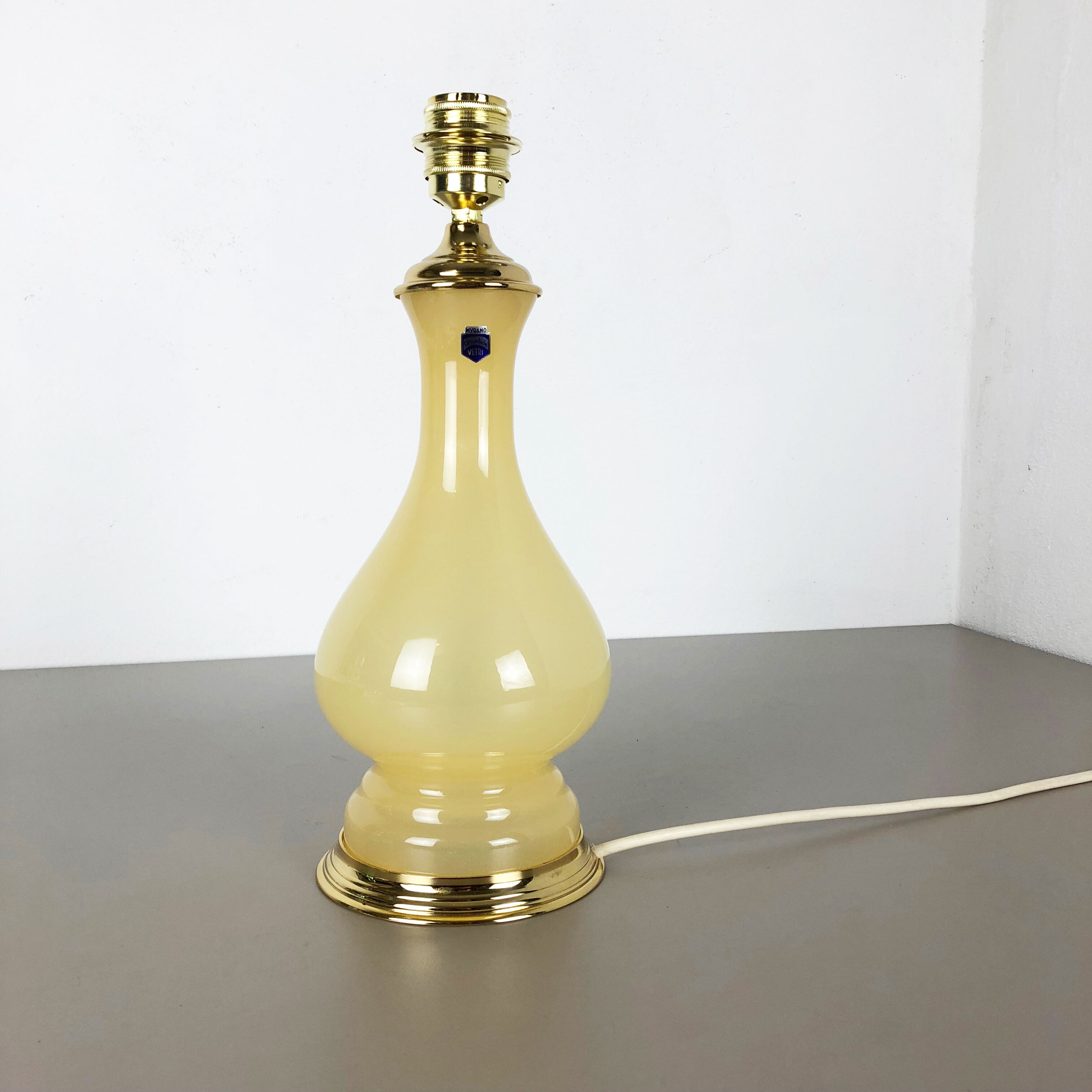 Murano glass table lamp Cenedese Vetri, 1960