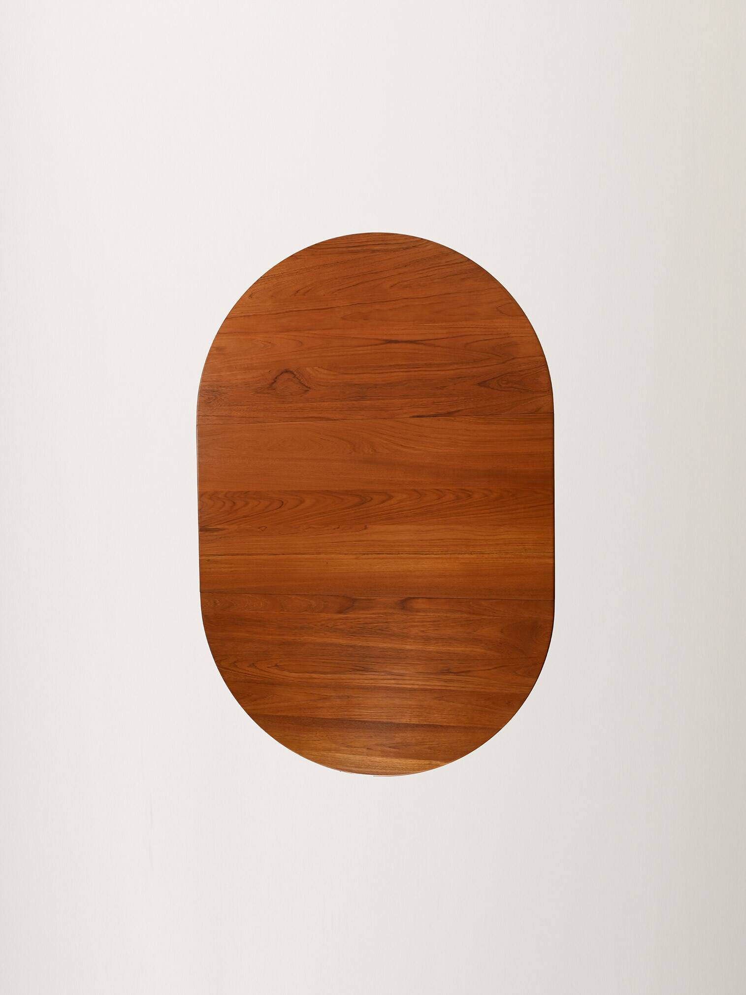 Round extendable teak table by Svante Skogh