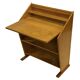 Vintage Oak Secretary Desk by Cor Alons for Den Boer Gouda