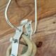 Vintage clamp lamp - Wood and metal - 70s