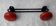 Red coat rack