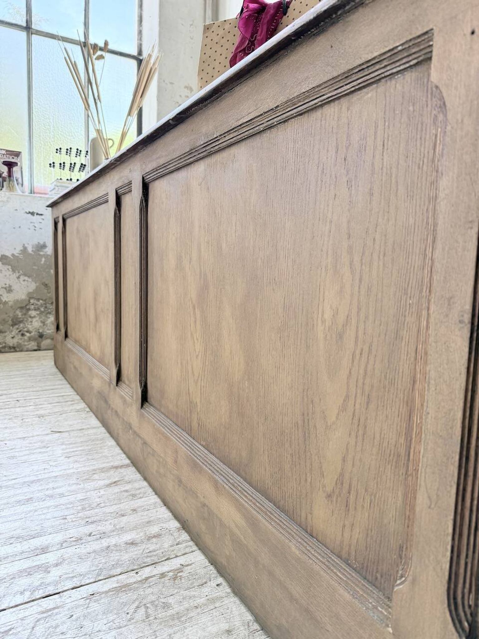 Oak workbench 250 cm XL 1950