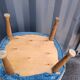 Paire de chauffeuses fauteuils anciens