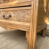 Antique Art Deco 5-drawer chest of drawers