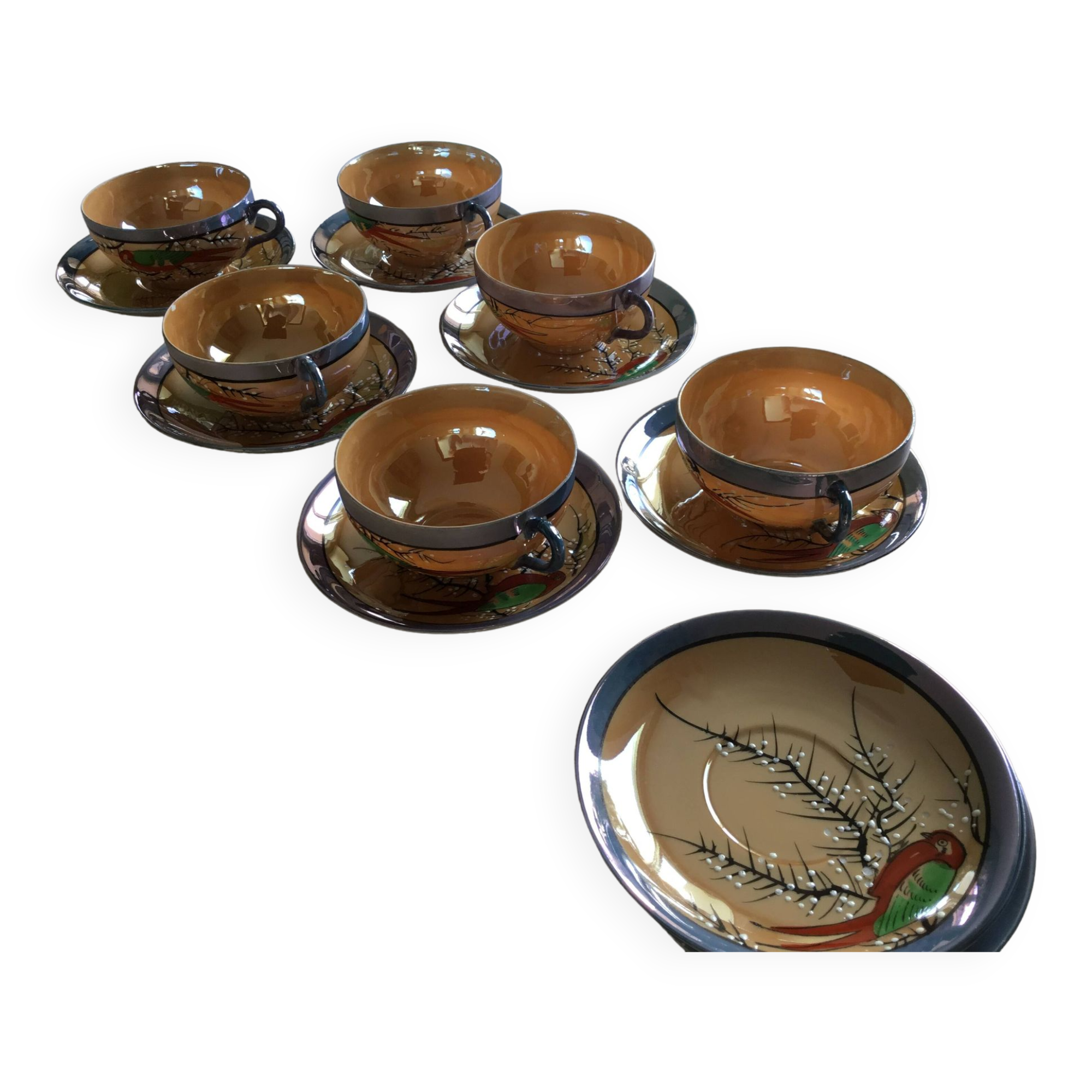 Tasses à thé en porcelaine japonaise