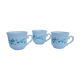 3 Arcopal cups