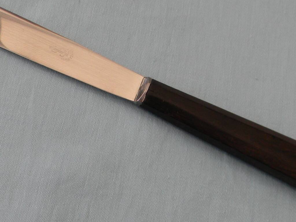 Set of 12 vintage stainless steel blade knives