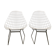 Vintage Dutch design wire chairs Cees Braakman Pastoe