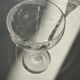 Crystal Art Deco wine glasses
