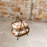 Vintage servant display or magazine holder