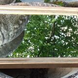 Old little gilded mirror
