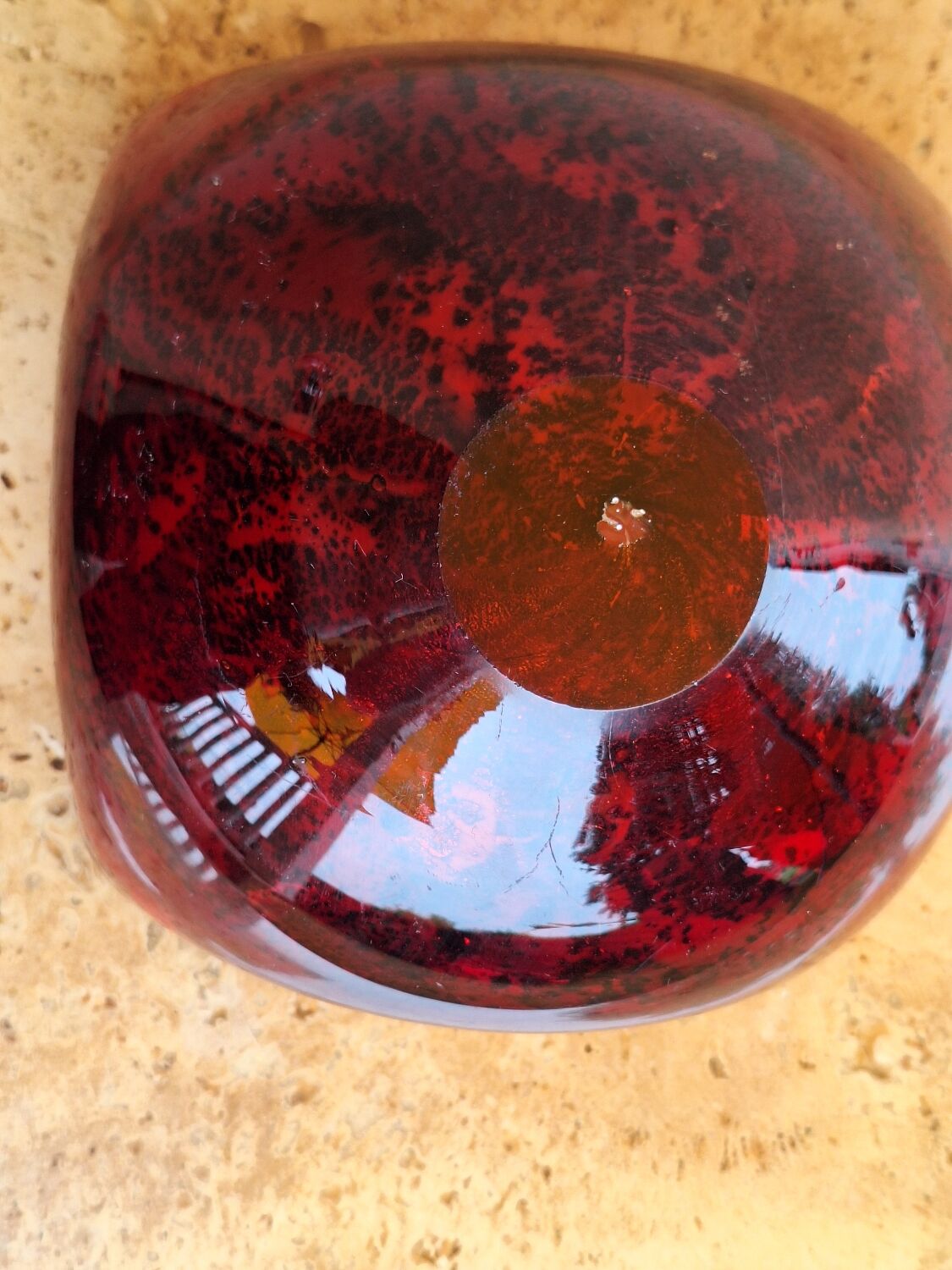 Ashtray in Murano glass by Avem