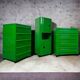 Cabinet Column in Green 'Componibili' by Anna Castelli Ferrieri for Kartell, 1960s