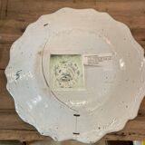 Round dish Sinceny 18th century
