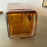 Vintage vase 70s blown glass