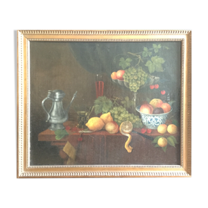Nature morte aux citrons - raisins