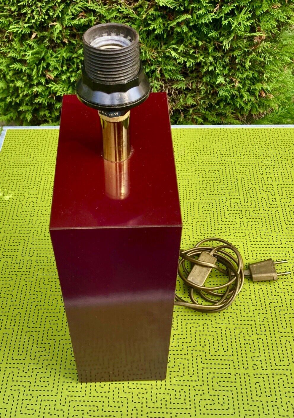 Vintage lamp foot, France 1970s, Maison Le Dauphin