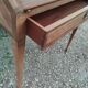 Antique secretary desk in marquetry, Louis XVI style.