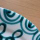 Vintage Gmundner Keramik Serving Oval Plate / Austria / Green Flamed / 2