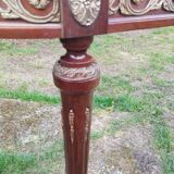 Console ancienne style louis xvi avec plateau marbre